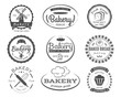 © jeksonjs - Set of bakery labels, badges and design elements, symbols. Fresh
