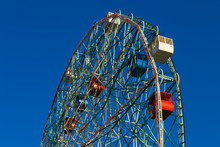 Wonder Wheel In Coney Island