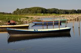 Fototapeta Miasto - boat on a river