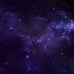 Wall Mural - starry night sky
