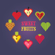 Sweet fruits