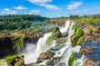 Iguazu Falls, on the Border of Argentina, Brazil, and Paraguay