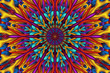 © Natalia Bykova - Colorful glossy 3D fractal mandala