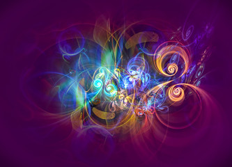Wall Mural - modern abstract background design with space for your text.