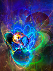 Wall Mural - modern abstract background design with space for your text.