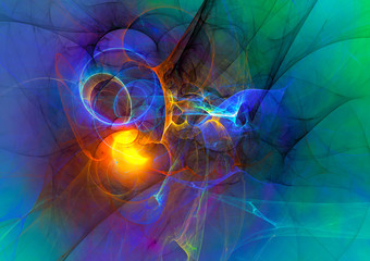 Wall Mural - modern abstract background design with space for your text.