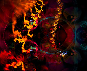 Wall Mural - modern abstract background design with space for your text.