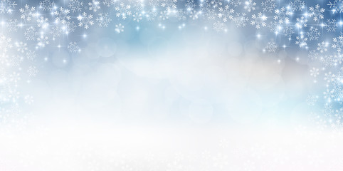 Wall Mural - 雪　クリスマス　背景