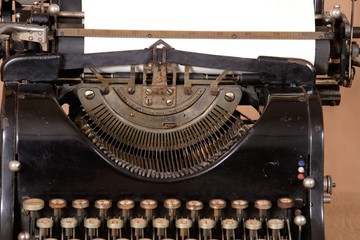 Retro typewriter