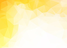 Vector Simple Abstract Yellow Triangles Background