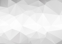 Vector Abstract Gray Triangles Background