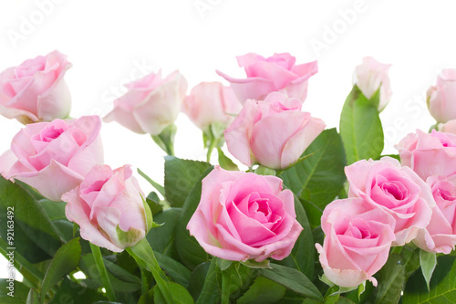 Fototapeta na wymiar bouquet of fresh roses