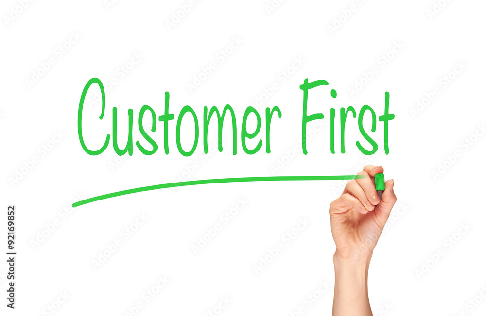Customer First Concept.