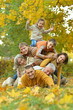 © aletia2011 - Happy family in autumn forest