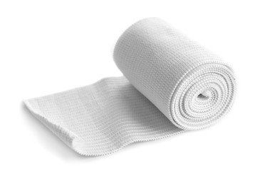 medical bandage roll isolated