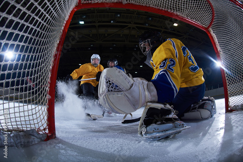 Obrazy Hokej  bramkarz-hokeja-na-lodzie