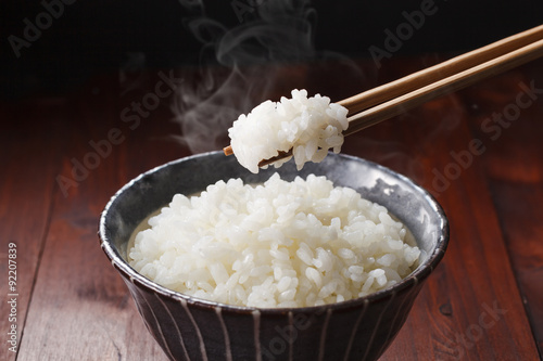 Fotografía 白米のご飯 Japanese rice KOME