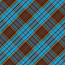 Tartan Clan Anderson Diagonal Seamless Pattern
