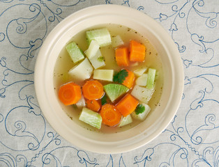 Sticker - vegetable stew with celery root