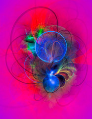 Wall Mural - modern abstract background design with space for your text.