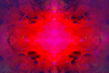 Wall Mural - grunge abstract textured digital mixed media collage, art