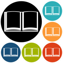 Sticker - Book icon