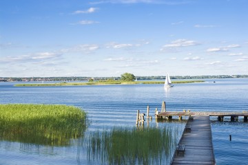 Canvas Print - Lake view