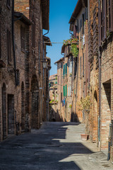 Naklejka na meble small villages in Tuscany - Italy