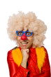 © Elnur - Funny clown in fun concept isolated on white