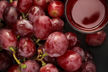 Poster - Fresh and juice grapes