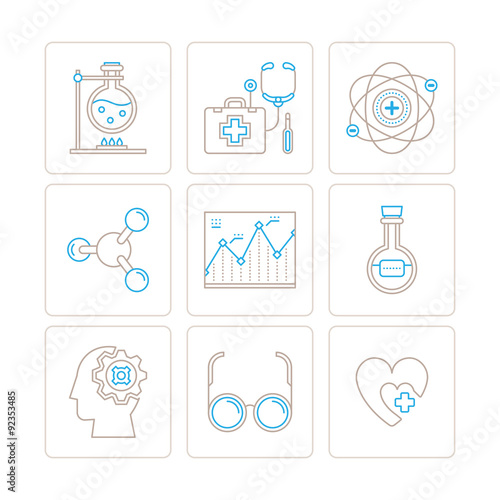 Set Of Vector Medical Icons And Concepts In Mono Thin Line Style Set Of Vector Medical Icons And Concepts In Mono Thin Line Style
