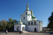 MOSCOW, RUSSIA - September 21, 2015: St. Daniel Monastery In Mos