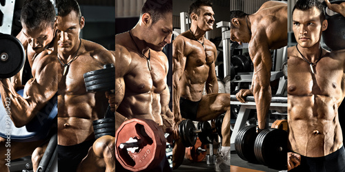 Fototapeta na wymiar bodybuilding