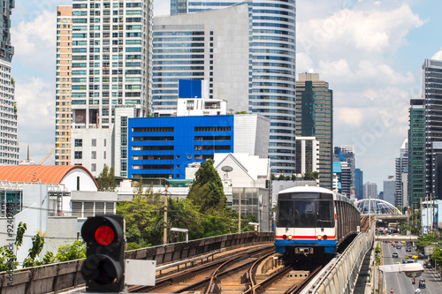 Fotomural Modern train at bangkok,thailand