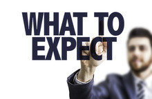 Business Man Pointing The Text: What To Expect