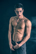 © theartofphoto - Young Vampire Man Shirtless, Gesturing to Camera