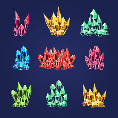 Sticker - Magic Crystals Icons Textures 