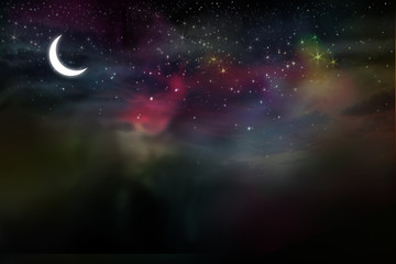 Wall Mural - night sky