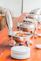 Canvas Print - Catering buffet food