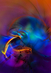 Wall Mural - modern abstract background design with space for your text.