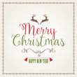 Christmas Background with Text Design