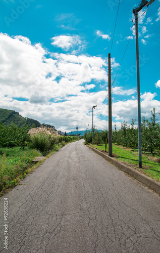 長野の田舎道 Stock 写真 Adobe Stock 長野の田舎道 Stock 写真 Adobe Stock