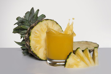 Wall Mural - Pineapple juice