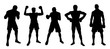 boxer silhouettes