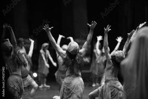 Fototapety Taniec aboriginal-ritual-theatrical-performance