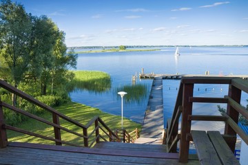 Canvas Print - Lake view