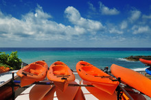 Orange Kayaks