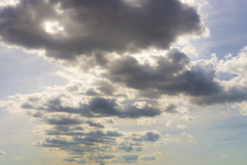 Canvas Print - Clouds