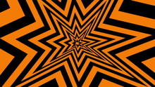 Abstract Background Of Orange Black Burst