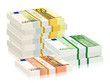 © Julydfg - euro banknotes stacks